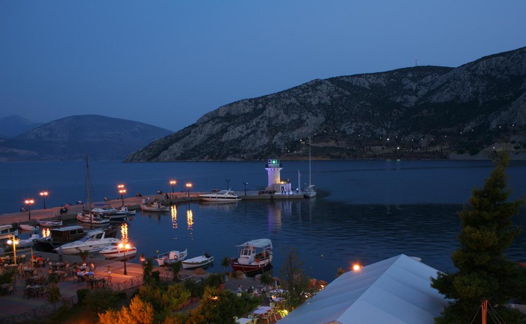 Hotel Iridanos Antikyra Exterior foto