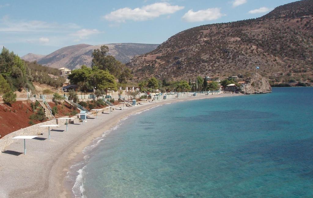 Hotel Iridanos Antikyra Exterior foto